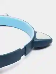 Темно-синий накладные Bluetooth-наушники More choice HW24kids, беспроводные наушники 200 мАч