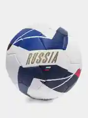 Красный мяч футбольный "Russia" №5