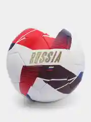 Красный мяч футбольный "Russia" №5