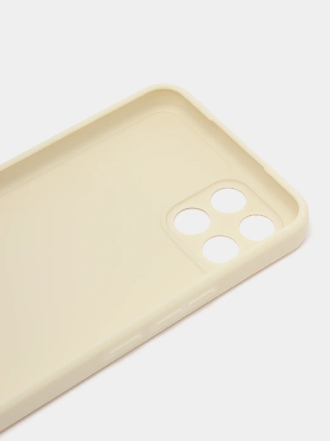 Молочный чехол для Infinix Smart 6 HD (Инфиникс Смарт 6 ХД), силиконовый