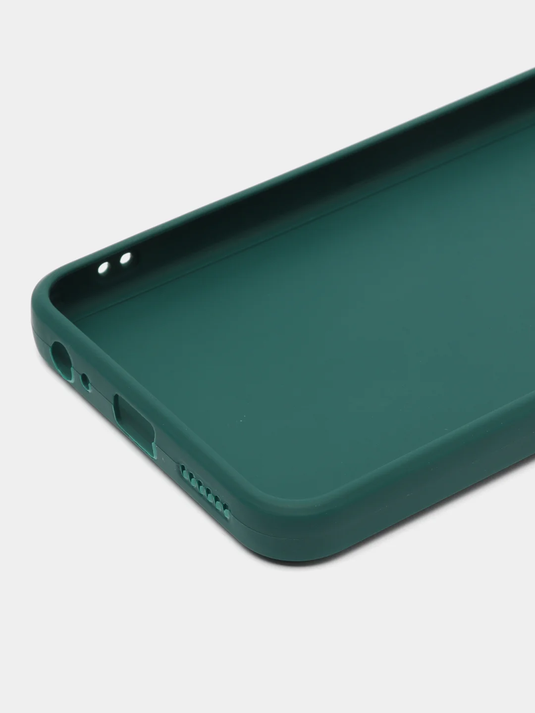 Зеленый чехол для Infinix Smart 6 HD (Инфиникс Смарт 6 ХД), силиконовый