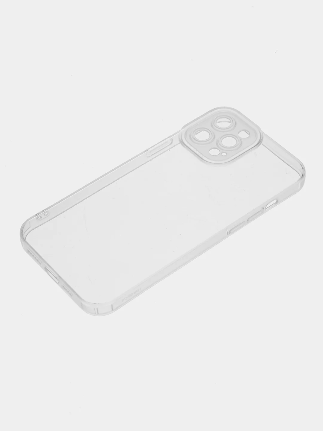 Прозрачный чехол iPhone 15/14/13/12/11/Pro/Max/Mini/Plus/X/XR/XS/6S/7/8+/SE 2, прозрачный