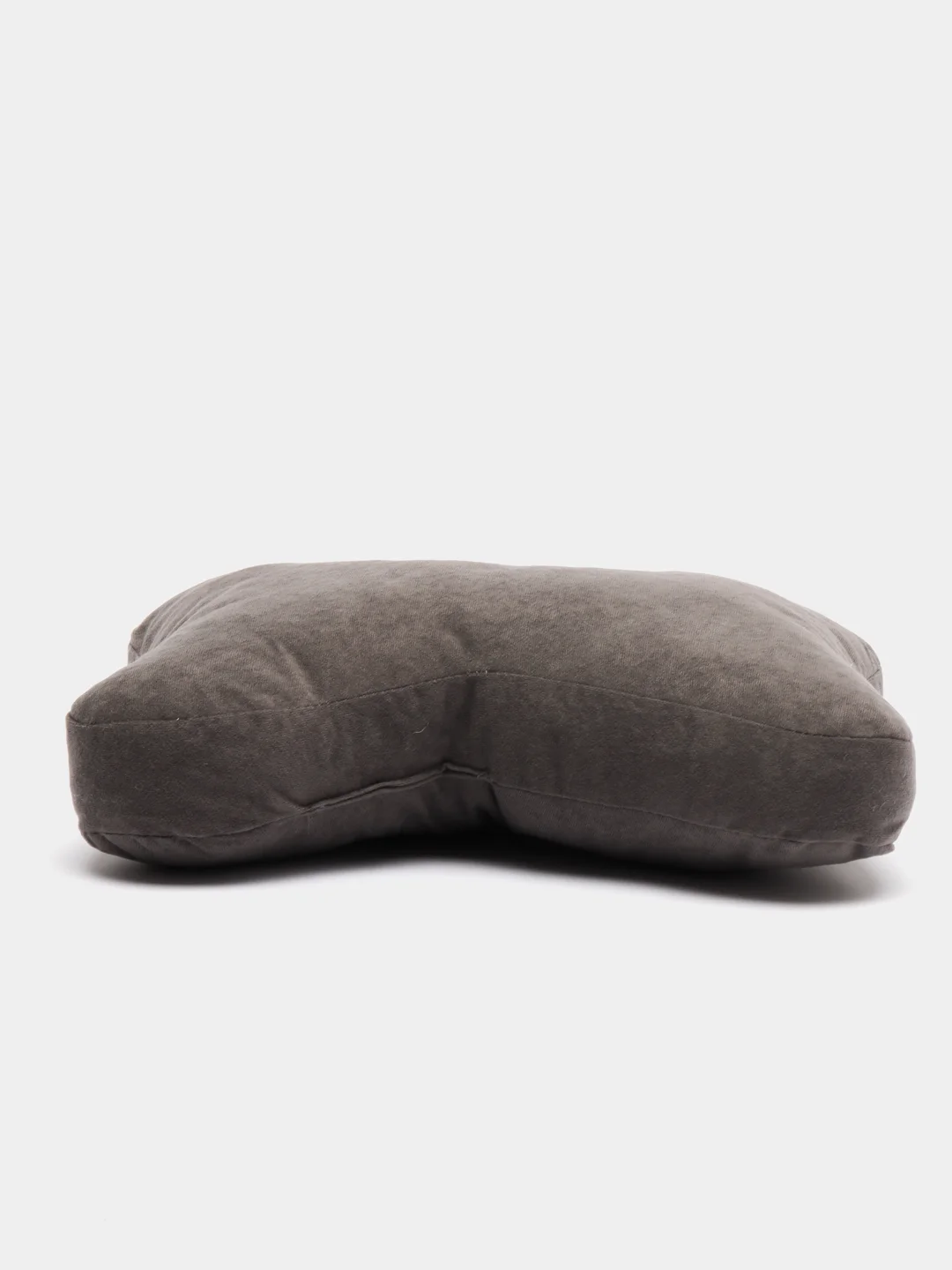 Тёмно-серый дополнительный подголовник МАТЕХ "КОСТОЧКА COMFORT", 38 х 25 х 10 см