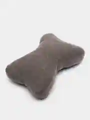 Тёмно-серый дополнительный подголовник МАТЕХ "КОСТОЧКА COMFORT", 38 х 25 х 10 см