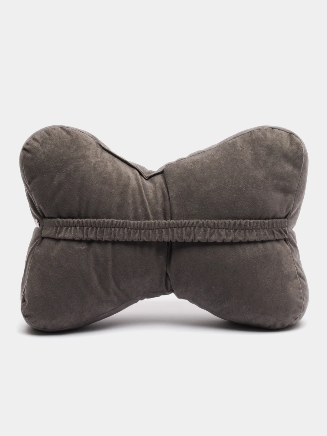 Тёмно-серый дополнительный подголовник МАТЕХ "КОСТОЧКА COMFORT", 38 х 25 х 10 см