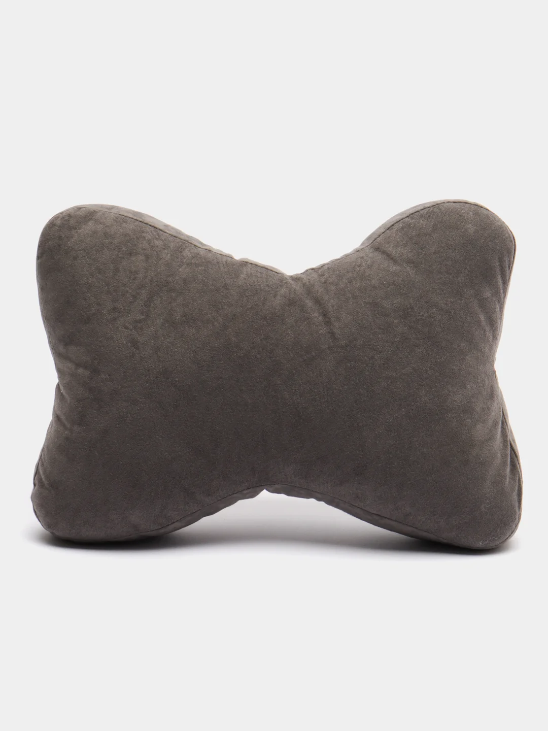 Тёмно-серый дополнительный подголовник МАТЕХ "КОСТОЧКА COMFORT", 38 х 25 х 10 см