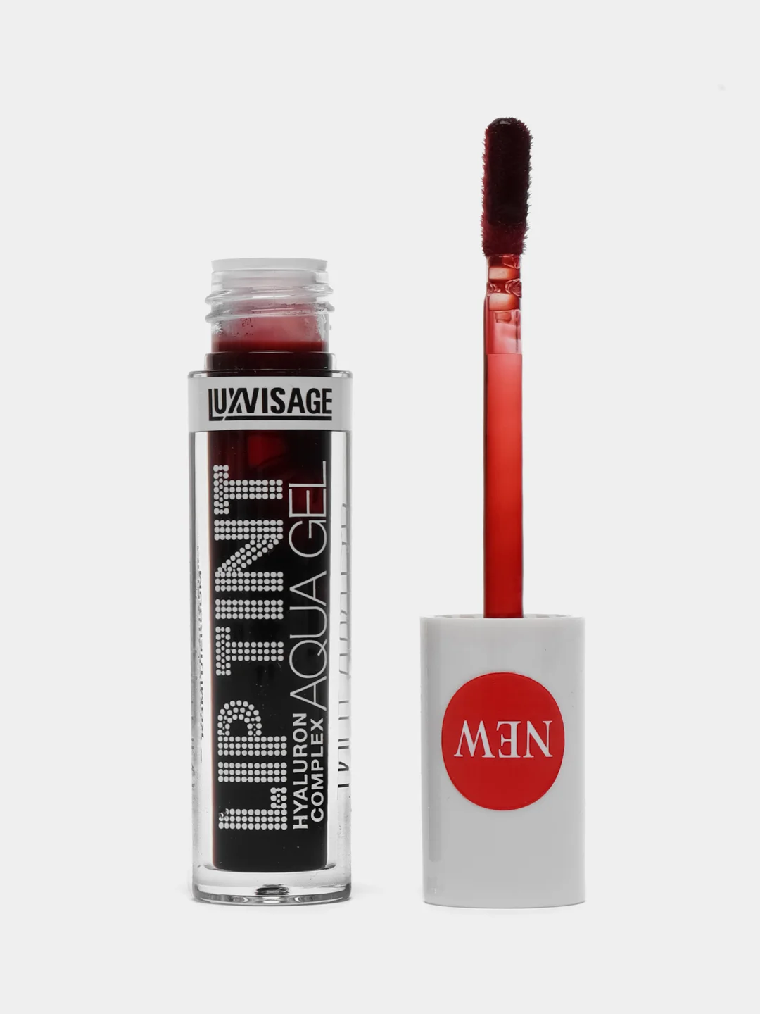 Коричневый гель-тинт для губ с Luxvisage (Люксвизаж), Lip Tint Aqua Gel Hyaluron, тон 01-06