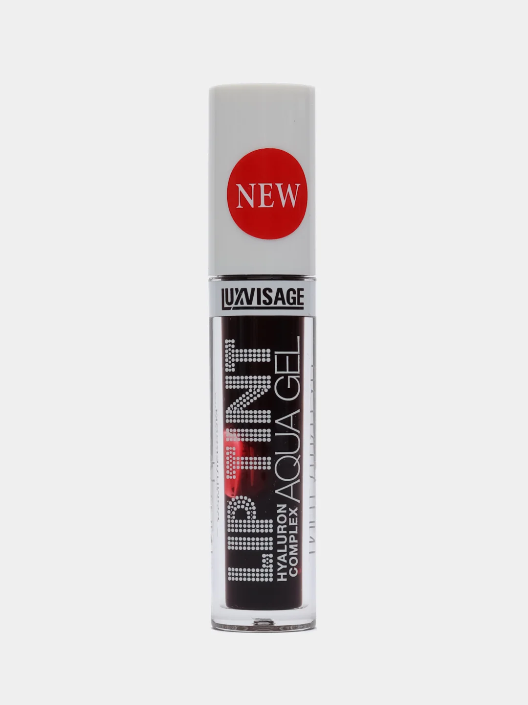 Багровый гель-тинт для губ с Luxvisage (Люксвизаж), Lip Tint Aqua Gel Hyaluron, тон 01-06