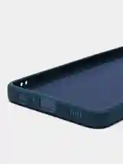 Пудровый накладка для Samsung A22/M32 силиконовая, усиленная, бархат