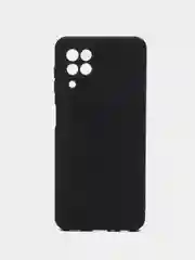 Черный накладка для Samsung A22/M32 силиконовая, усиленная, бархат