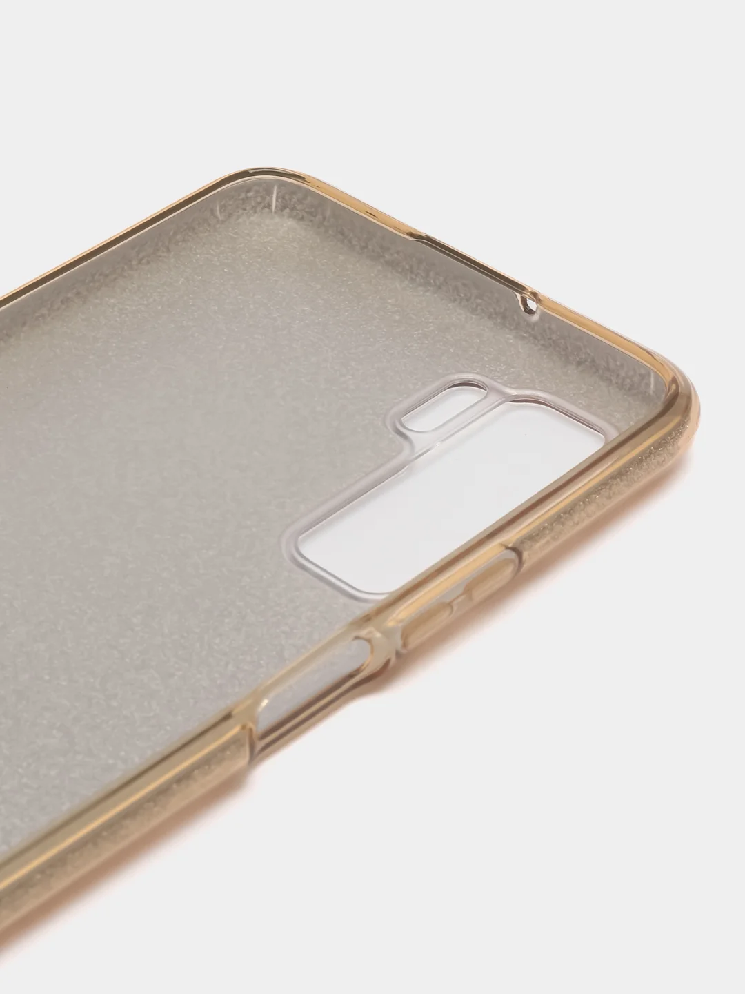 Золотой накладка для Honor 30S силиконовая, трехслойная