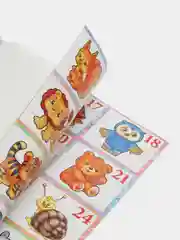 Лайм наклейки для детского сада А3/шкафчики/кроватки/стульчики/полотенца