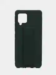Накладка для Samsung A42 (2021) с магнитным держателем-подставкой, зеленый