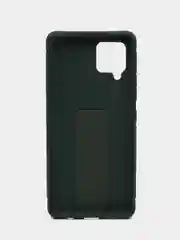 Накладка для Samsung A42 (2021) с магнитным держателем-подставкой, зеленый