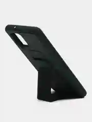Накладка для Samsung A42 (2021) с магнитным держателем-подставкой, зеленый