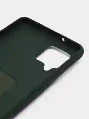 Накладка для Samsung A42 (2021) с магнитным держателем-подставкой, зеленый