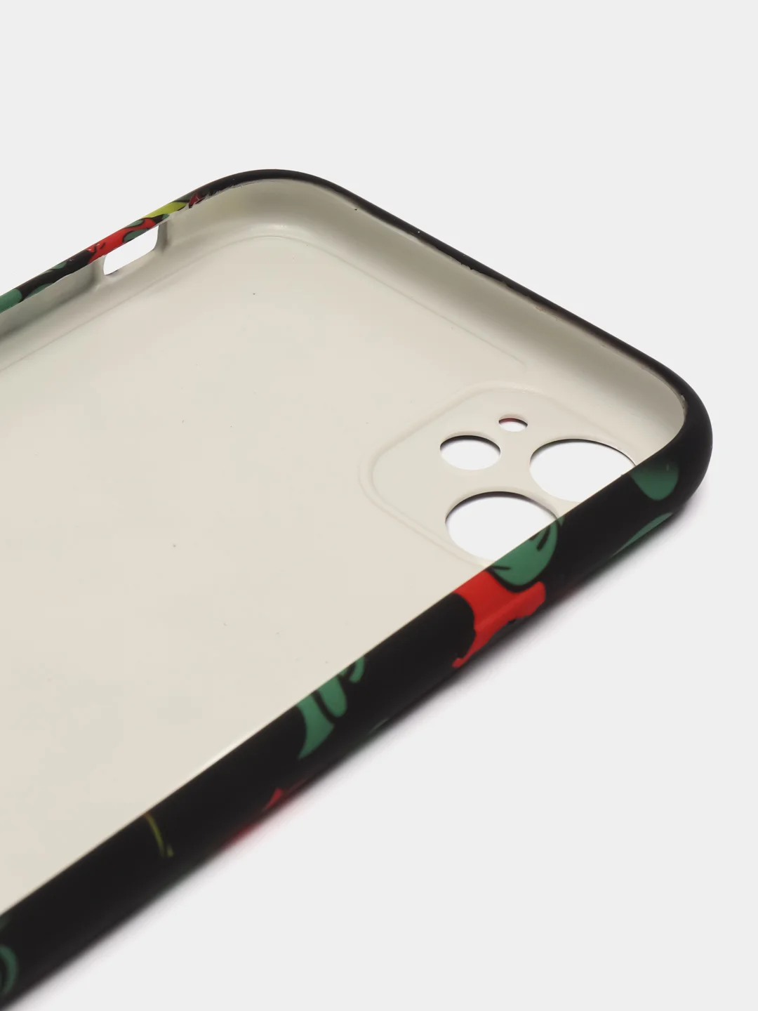 Зеленый накладка для IPhone 11 виниловая, с рисунком