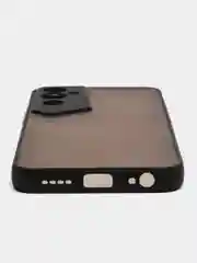 Черный чехол для Tecno Pova Neo 2 матовый, с цветными бортиками
