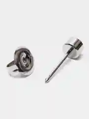 Морской серьги-гвоздики из медицинской стали