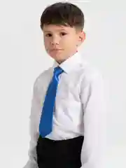 Синий галстук детский, на резинке