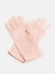 Розовый перчатки женские, кружевные, прозрачные, ажурные, гипюровые