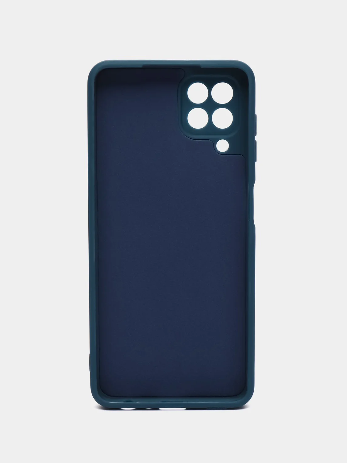 Пудровый накладка для Samsung A22/M32 силиконовая, усиленная, бархат