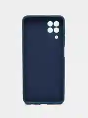 Пудровый накладка для Samsung A22/M32 силиконовая, усиленная, бархат