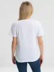 Белый женская футболка