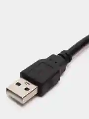 Черный кабель провод для принтера, сканера USB BM (шт)-АM (шт) USB 2.0, МФУ, 1,5 м шнур