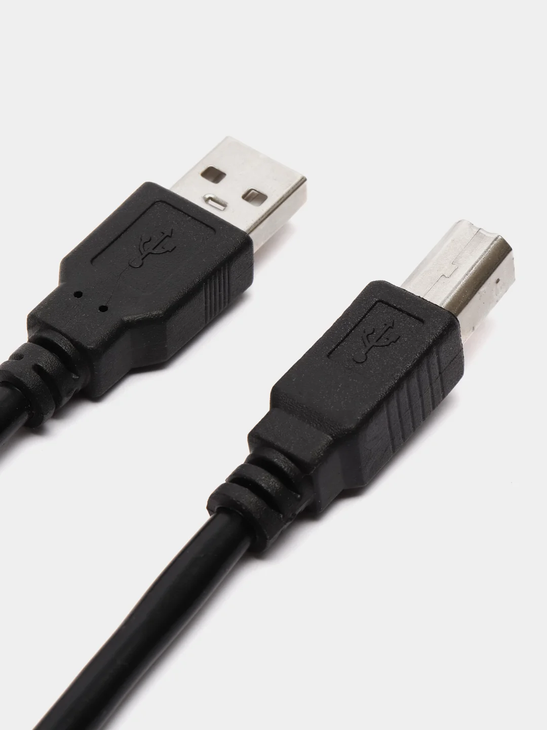 Черный кабель провод для принтера, сканера USB BM (шт)-АM (шт) USB 2.0, МФУ, 1,5 м шнур