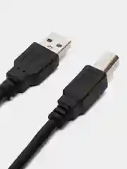 Черный кабель провод для принтера, сканера USB BM (шт)-АM (шт) USB 2.0, МФУ, 1,5 м шнур