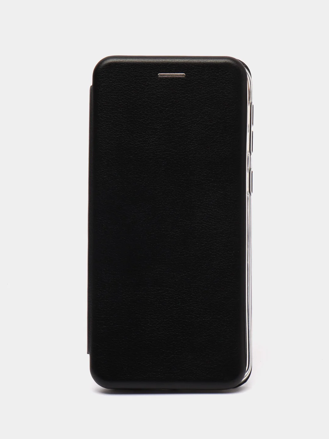 Черный чехол-книжка для Samsung Galaxy M 21, экокожа (Самсунг М 21), M21
