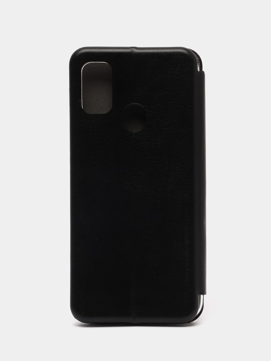 Черный чехол-книжка для Samsung Galaxy M 21, экокожа (Самсунг М 21), M21
