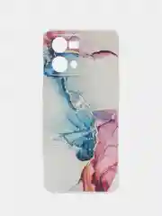 Ледяной силиконовый чехол на Oppo Reno 7 4G/8 4G / Оппо Рено 7 4G/8 4G с рисунком, защита камеры