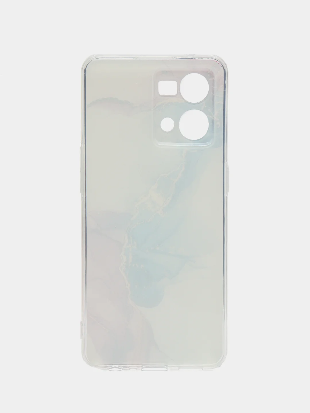 Ледяной силиконовый чехол на Oppo Reno 7 4G/8 4G / Оппо Рено 7 4G/8 4G с рисунком, защита камеры