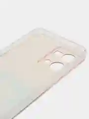 Желтый силиконовый чехол на Oppo Reno 7 4G/8 4G / Оппо Рено 7 4G/8 4G с рисунком, защита камеры