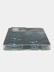 Бирюзовый силиконовый чехол на Oppo Reno 7 4G/8 4G / Оппо Рено 7 4G/8 4G с рисунком, защита камеры