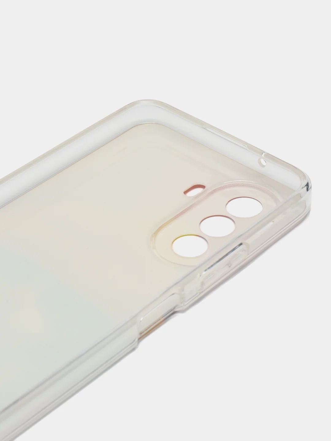Желтый силиконовый чехол на Huawei Nova Y70 / Хуавей Нова Y70, с рисунком, защита камеры