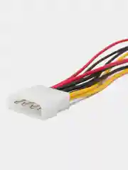 Кабель питания Molex - 2 x SATA, M/F, 20см