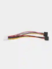 Кабель питания Molex - 2 x SATA, M/F, 20см