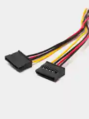 Кабель питания Molex - 2 x SATA, M/F, 20см