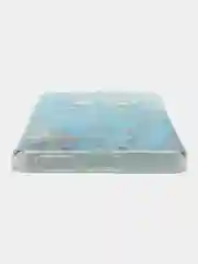 Светло-синий силиконовый чехол на Huawei Mate 50 Pro / Хуавей Мате 50 Про, с рисунком, защита камеры