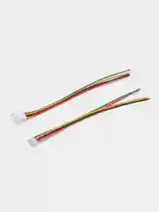 Разъем XH2.54 4 контакта пара F+M с проводами AWG26 300мм межплатный кабель