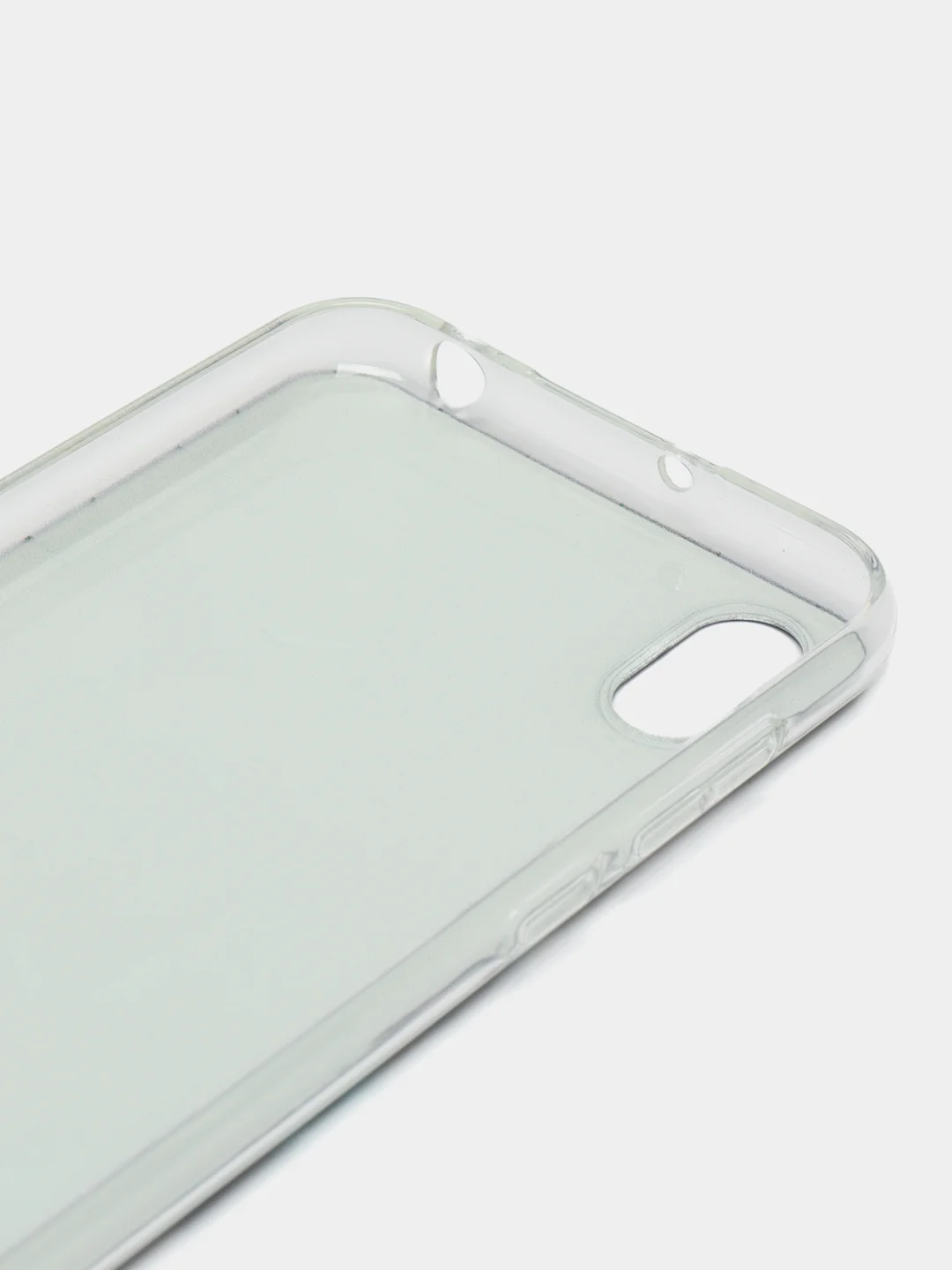 Бирюзовый чехол на Huawei Honor 8S/Huawei Y5 2019 / Хуавей Y5 2019/Хонор 8S прозрачный, с рисунком