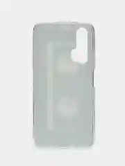 Хром силиконовый чехол на Huawei Honor 20 Pro / Хонор 20 Pro, рисунком, защита камеры