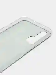 Хром силиконовый чехол на Huawei Honor 20 Pro / Хонор 20 Pro, рисунком, защита камеры