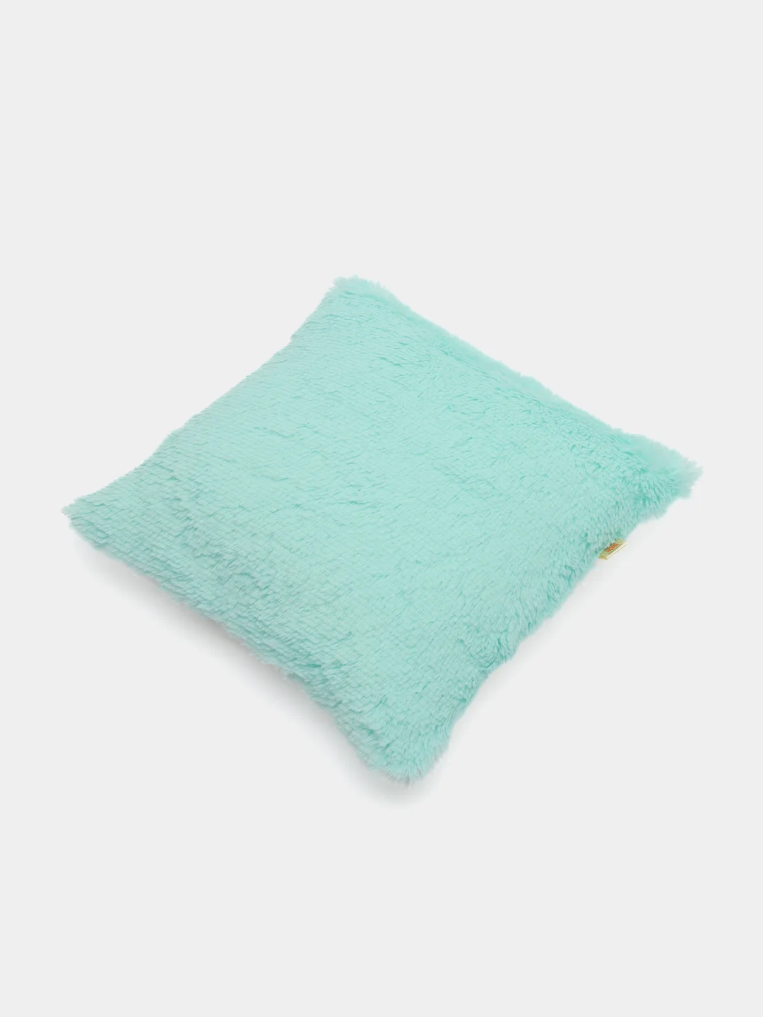Бирюзовый подушка декоративная МАТЕХ "PLUSH", 35 х 35 х 15 см, 18 цветов