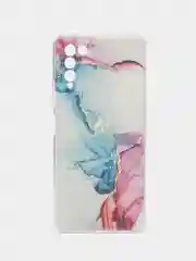 Ледяной силиконовый чехол на Honor 10X Lite / Хонор 10Х Лайт с рисунком, защита камеры