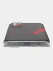 Красный силиконовый чехол на Honor 10X Lite / Хонор 10Х Лайт с рисунком, защита камеры