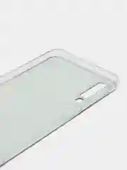 Красный силиконовый чехол на Samsung Galaxy A7 2018 / Самсунг A7 2018 с рисунком, защита камеры